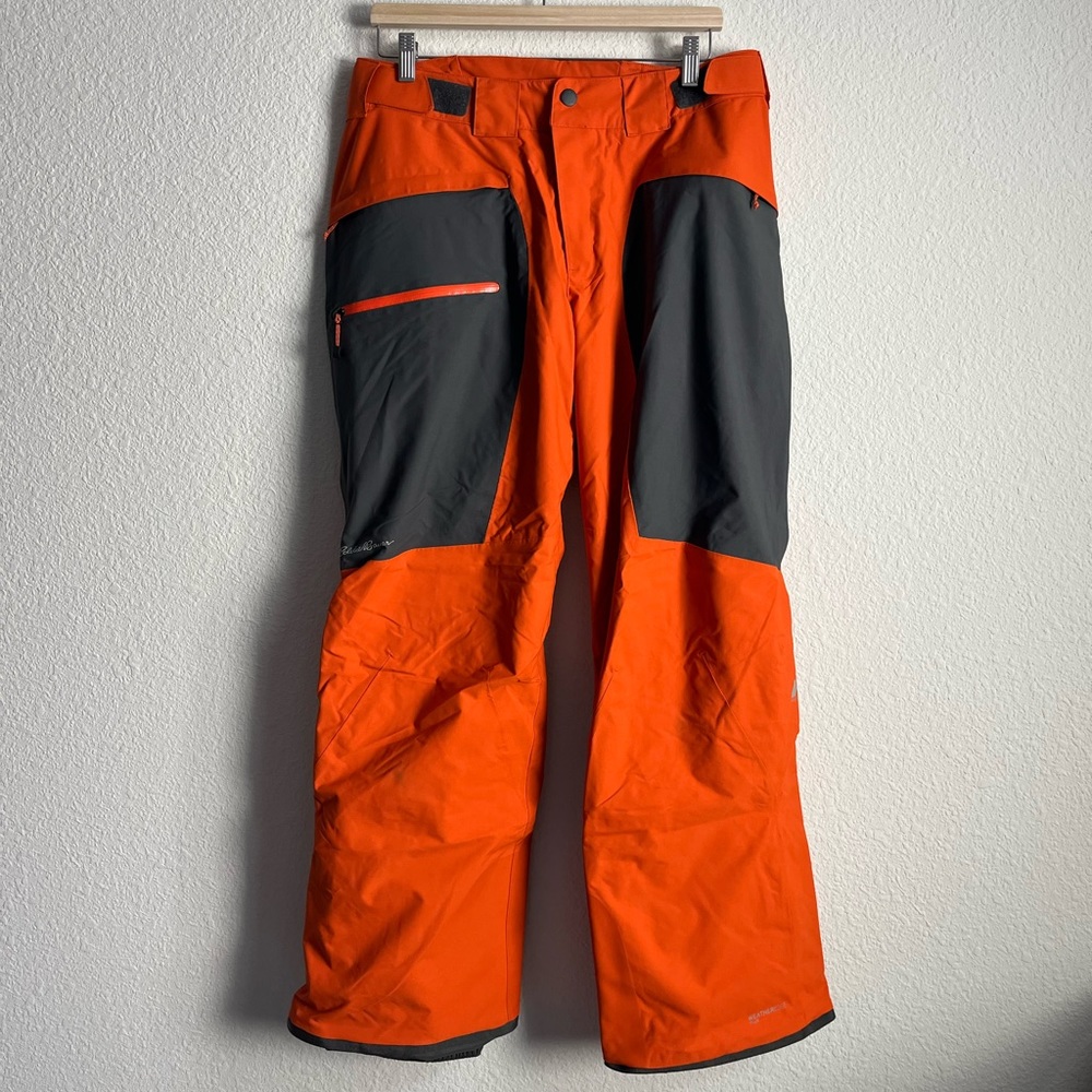 Eddie Bauer Telemetry Freeride first ascent ski pants- Orange men’s medium